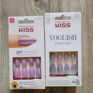 Set of 2 Kiss press on nails